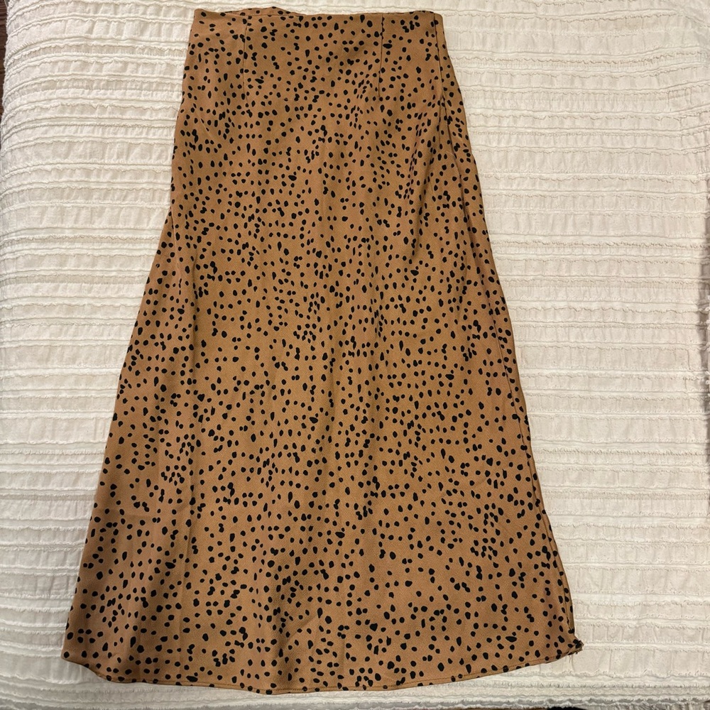 Nasty gal cheetah maxi skirt
